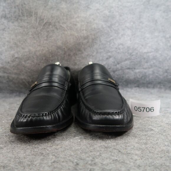 Calimod Shoes Mens 41 Loafer Moccasin Classic Slip On Leather Lifestyle Black - Picture 2 of 16